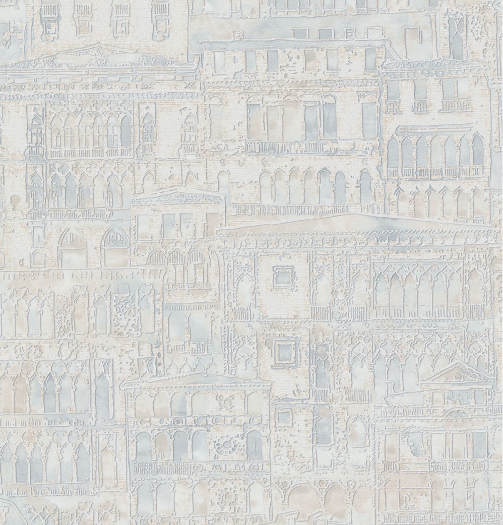 9144-00 Palazzo Ducale Обои Винил Горячего Тиснения Города