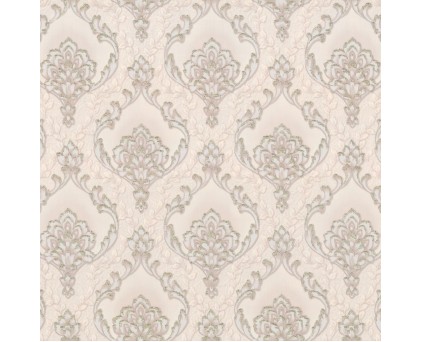 Обои Дамаск бежевый Euro Decor виниловые Romanov арт.7137-01