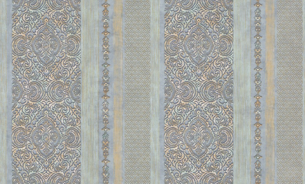 Обои с классическим рисунком и полосами виниловые OVK Design Арабика арт. 10334-04
